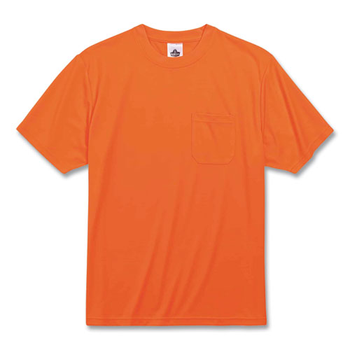 Ergodyne Glowear 8089 Non-certified Hi-vis T-shirt Polyester 4x-large Orange