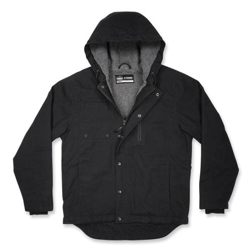 Ergodyne N-ferno 6468 Duck Canvas Work Jacket 2x-large Black