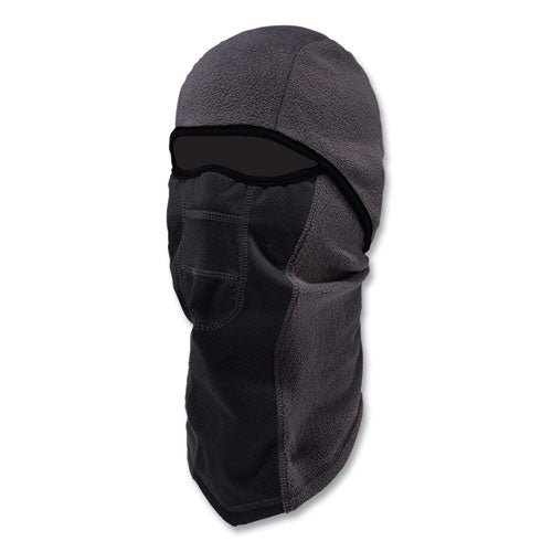 Ergodyne N-ferno 6823 Hinged Balaclava Face Mask Fleece One Size Fits Most Gray