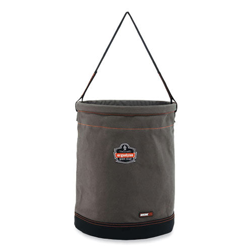 Ergodyne Arsenal 5935 Extra-large Web Handle Canvas Hoist Bucket 150 Lb Gray