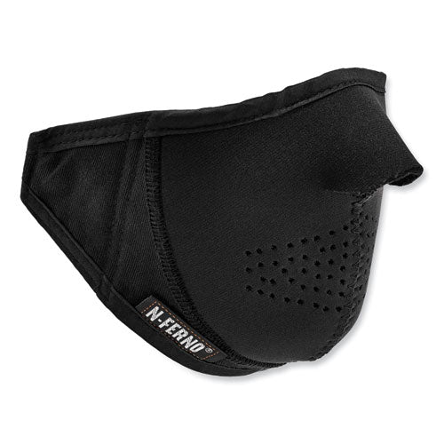 Ergodyne N-ferno 6874 2-layer Thermal Mouthpiece Neoprene/fleece One Size Fits Most Black