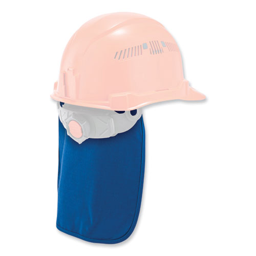 Ergodyne Chill-its 6717 Cooling Hard Hat Pad And Neck Shade - Polymers 12.5x9.75 Blue