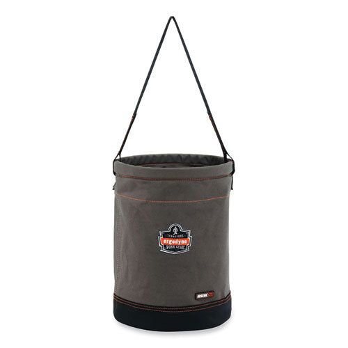 Ergodyne Arsenal 5930 Web Handle Canvas Hoist Bucket 150 Lb Gray