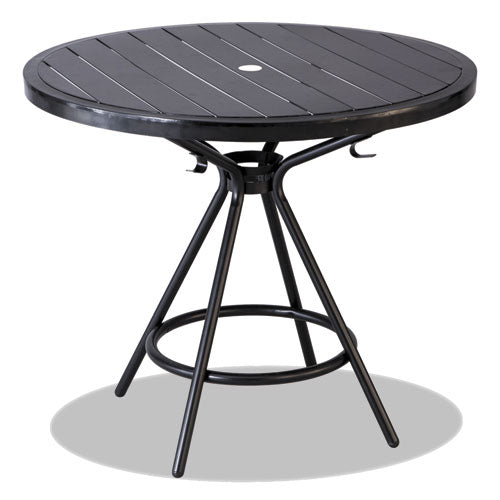 Safco Cogo Tables Steel Round 36" Diameterx29.5h Black