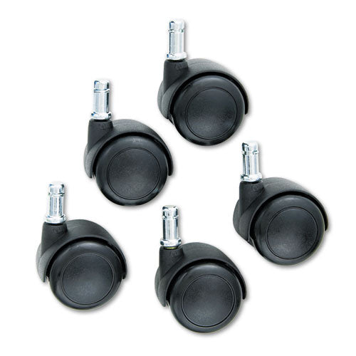 Safco Taskmaster Hard Floor Casters Grip Ring Stem 2