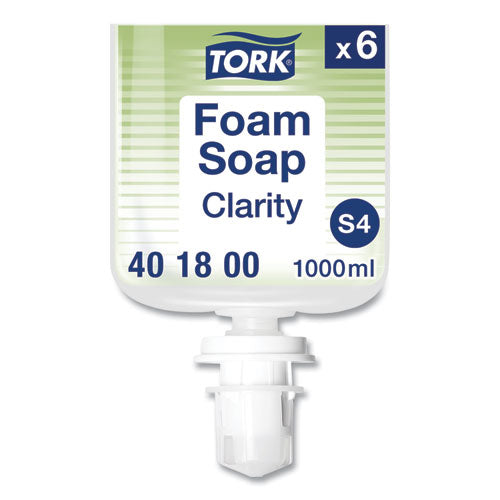 Tork Clarity Hand Soap Unscented 1 L Refill Clear 6/Case