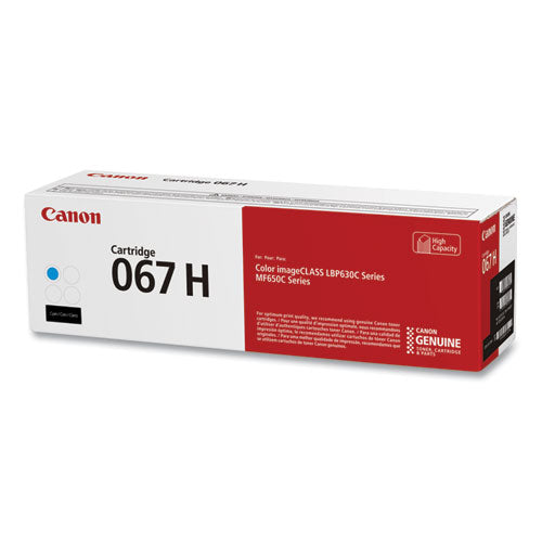 Canon 5105c001 (067h) High-yield Toner 5500 Page-yield Cyan