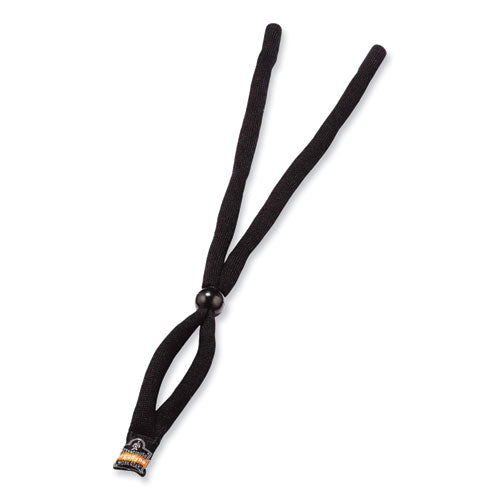 Ergodyne Skullerz 3200 Cotton Eyewear Lanyard 14" Long Black