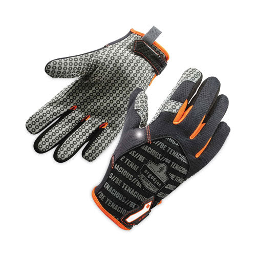 Ergodyne Proflex 821 Smooth Surface Handling Gloves Black Medium Pair