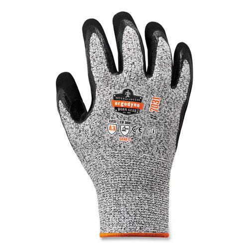 Ergodyne Proflex 7031 Ansi A3 Nitrile-coated Cr Gloves Gray Medium Pair