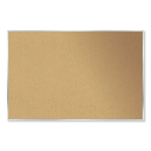 Ghent Natural Cork Bulletin Board With Frame 96.5x48.5 Tan Surface Natural Oak Frame