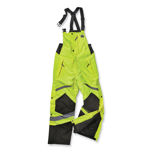 Ergodyne Glowear 8928 Class E Hi-vis Insulated Bibs 2x-large Lime