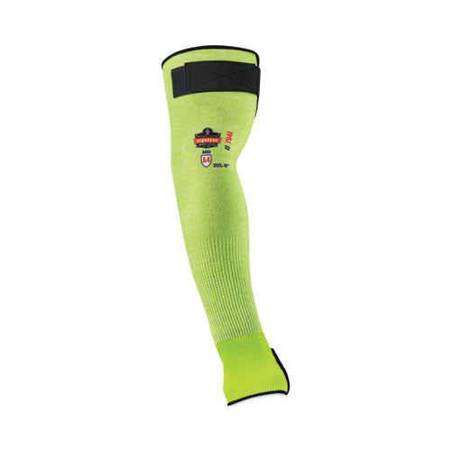 Ergodyne Proflex 7941-pr Cr Protective Arm Sleeve 18" Lime 144 Pairs/Case