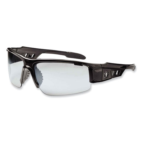 Ergodyne Skullerz Dagr Safety Glasses Black Nylon Impact Frame Indoor/outdoor Polycarbonate Lens