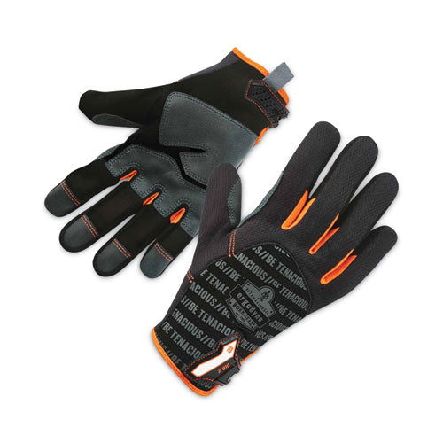 Ergodyne Proflex 810 Reinforced Utility Gloves Black  X-large Pair