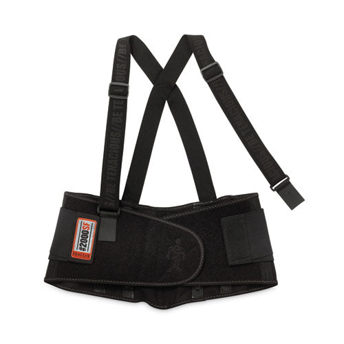 Ergodyne Proflex 2000sf High-performance Spandex Back Support Brace 3x-large 46" To 52" Waist Black