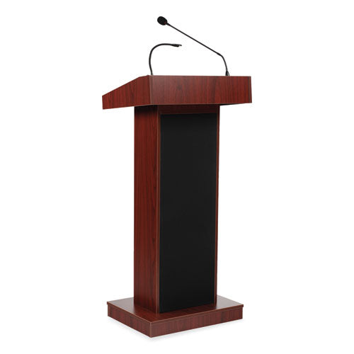 Oklahoma Sound Orator Lectern 22x17x46 Mahogany