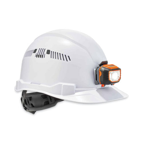 Ergodyne Skullerz 8972led Class C Hard Hat Cap Style With Led Light White