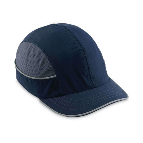 Ergodyne Skullerz 8950xl Xl Bump Cap Hat Short Brim Navy