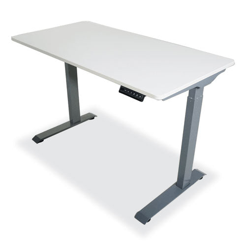 Victor Electric Height Adjustable Standing Desk 48x23.6x28.7 To 48.4 White