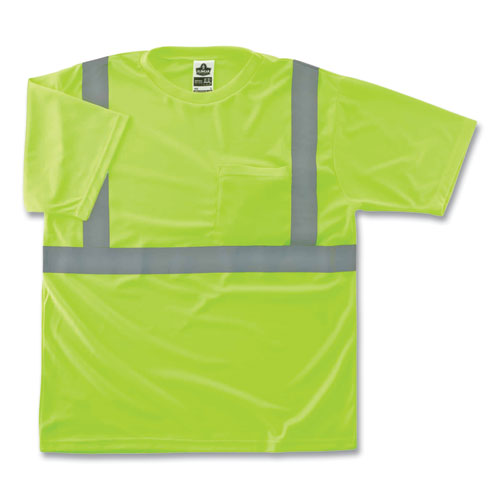 Ergodyne Glowear 8289 Class 2 Hi-vis T-shirt Polyester Lime X-small