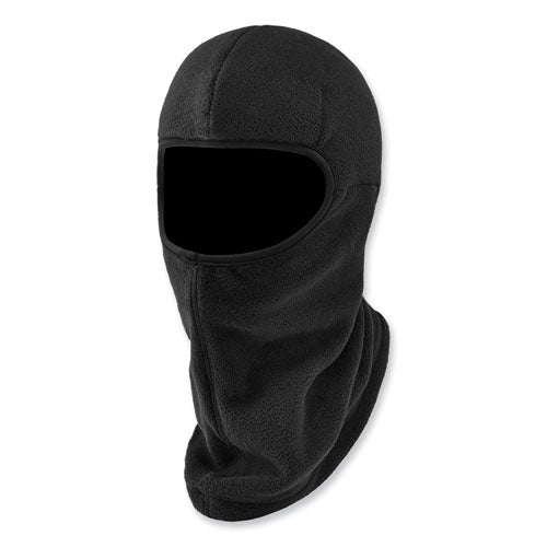 Ergodyne N-ferno 6893z Balaclava W/ Zipper For Bump Cap Insert Polyester Fleece One Size Fit Most Black