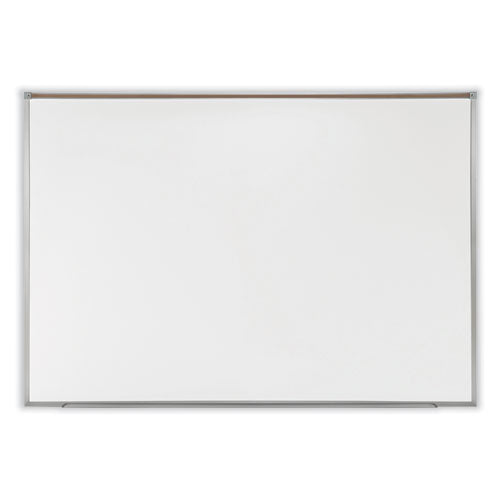 Ghent Proma Magnetic Porcelain Projection Whiteboard W/satin Aluminum Frame 48.5x36.5 White Surfaceships In 7-10 Business Days