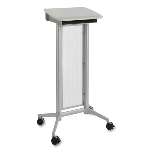 Safco Impromptu Lectern 26.5x18.75x46.5 Gray