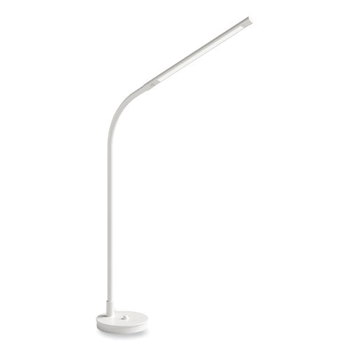 Safco Resi Led Desk Lamp Gooseneck 18.5" High White