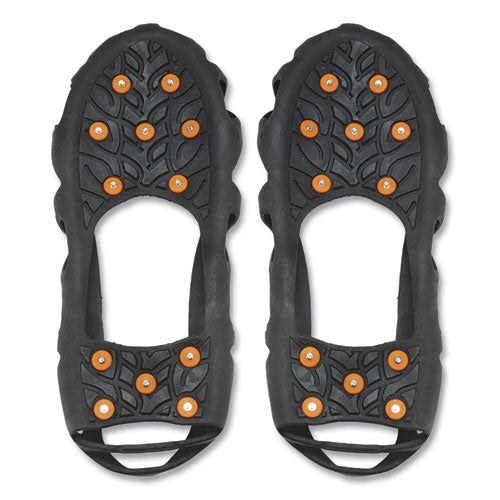 Ergodyne Trex 6304 One-piece Step-in Full Coverage Ice Cleats Large Black Pair