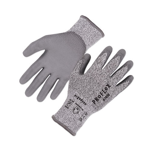 Ergodyne Proflex 7030 Ansi A3 Pu Coated Cr Gloves Gray X-large Pair