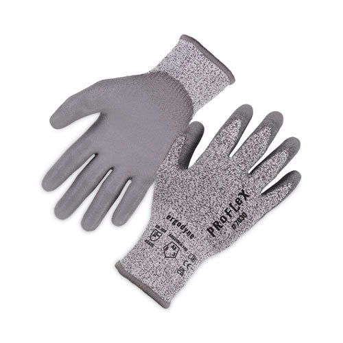 Ergodyne Proflex 7030 Ansi A3 Pu Coated Cr Gloves Gray 2x-large Pair