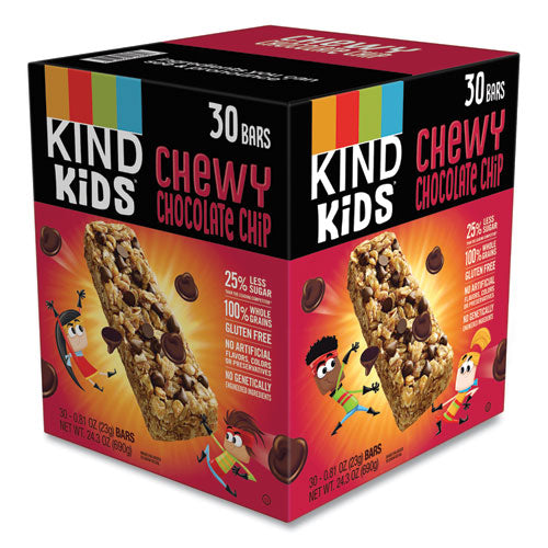 KIND Kids Chewy Chocolate Chip 8.1 Oz Bars 30/pack