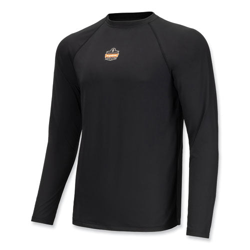 Ergodyne N-ferno 6436 Long Sleeve Lightweight Base Layer Shirt 3x-large Black