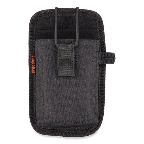 Ergodyne Squids 5542 Phone Style Scanner Holster W/belt Loop Small 1 Comp 3.75x1x6.5 Polyester Black