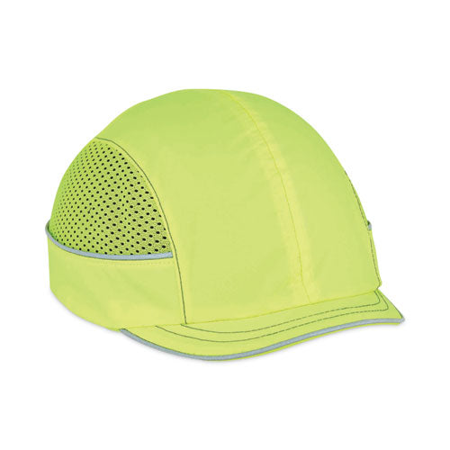 Ergodyne Skullerz 8950 Bump Cap Hat Micro Brim Lime