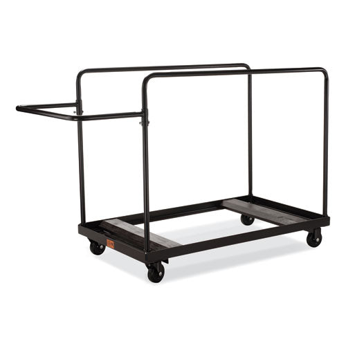 NPS Folding Table Dolly For Round Tables 660 Lb Capacity 40.5x28x61.5 Brown