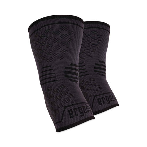 Ergodyne Proflex 651 Elbow Compression Sleeve Medium Gray/black