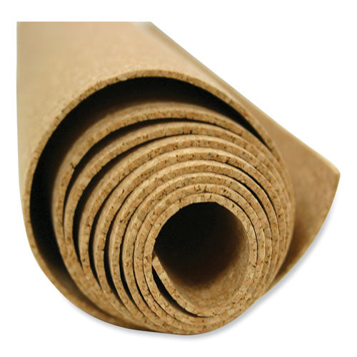Ghent 1/4 Natural Cork Roll 96x48 Tan Surface
