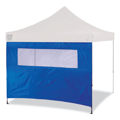 Ergodyne Shax 6092 Pop-up Tent Sidewall With Mesh Window Single Skin 10 Ftx10 Ft Polyester Blue