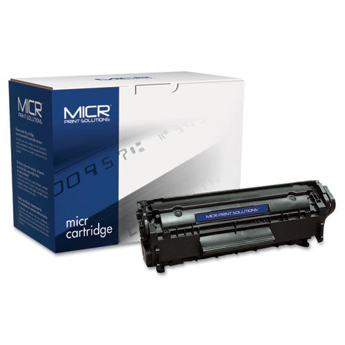 MICR Print Solutions Compatible Q2612a(m) (12am) Micr Toner 2000 Page-yield Black