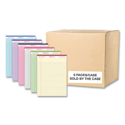 Roaring Spring Enviroshades Legal Notepads 50 Assorted 8.5x11.75 Sheets ...