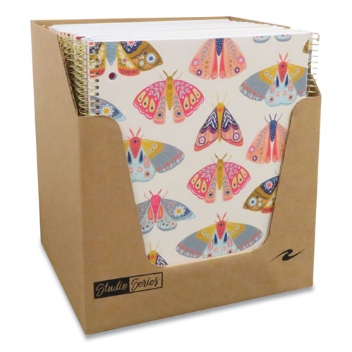 Roaring Spring Studio Series Notebook 1-subject College Rule Assorted Covers Set 1 (70) 11x9 Sheets 24/ct