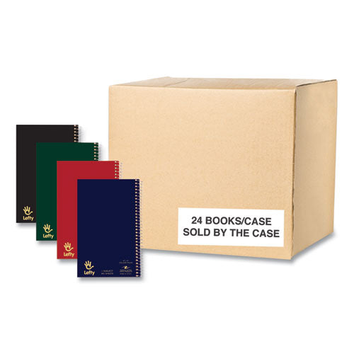 Roaring Spring Lefty Notebook 1-subject Medium/college Rule Random Asst Cover Color (80) 8x5 Sheet 24/ct