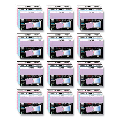 Roaring Spring Wide Landscape Format Writing Pad Medium/college Rule 40 ...
