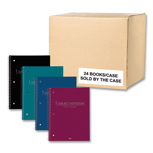 Roaring Spring Subject Wirebound Promo Notebook 1-subject Med/college Rule Asst Cover (70) 10.5x8 Sheets 24/ct Ships In 4-6 Bus Days