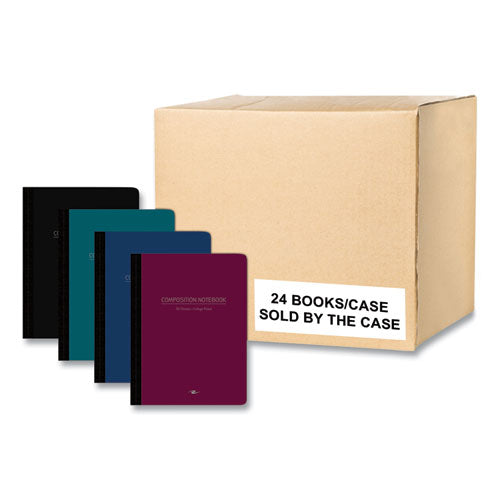 Roaring Spring Poly Flex Composition Notebook Med/college Rule Asst Cover (70) 9.75x7.5 Sheet 24/ct