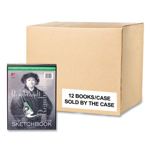 Roaring Spring Sketch Pad Unruled Rembrandt Photography Cover (30) 9x12 Sheets12/Case