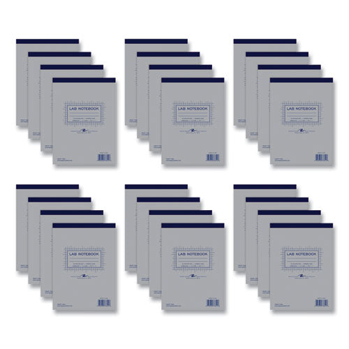 Roaring Spring Lab And Science Carbonless Notebook Quad Rule (4 Sq/in) Gray Cover (100) 8.5x11 Sheets 24/ctships In 4-6 Business Days