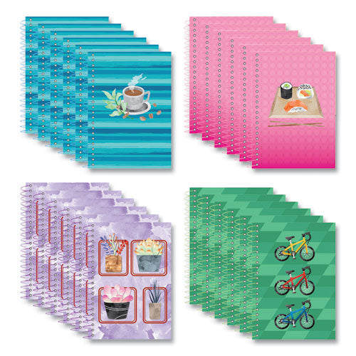Roaring Spring Lifenotes Wirebound Notebook 1 Subject Medium/college Rule Asst Covers (80) 7x5 Sheets 24/ct Ships In 4-6 Bus Days